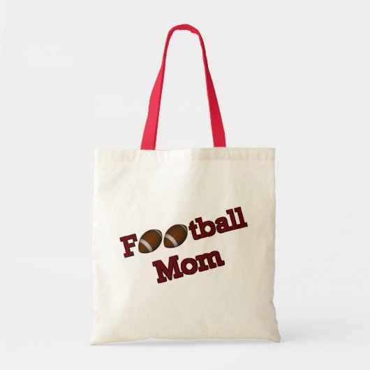 Football Mam Cute Tote Bag (Voorkant)