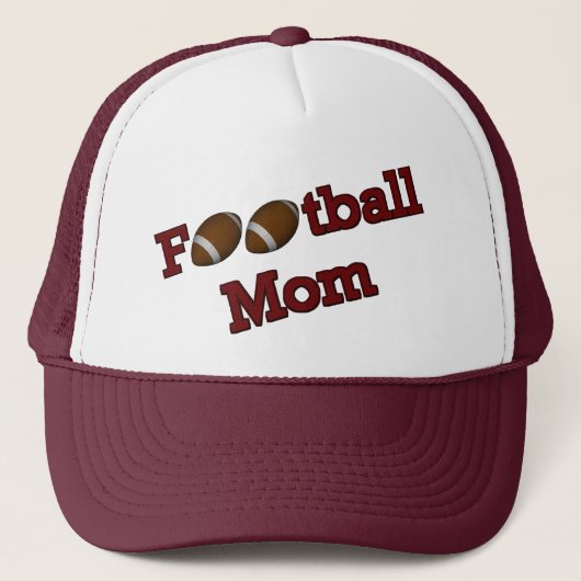 Football Mam Cute Trucker Pet (Voorkant)
