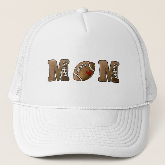 Football Mam Cute Trucker Pet (Voorkant)
