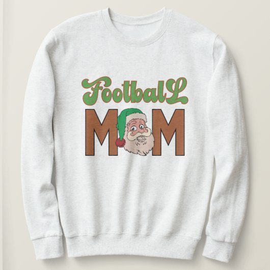 Football mam kerst trui (Design voorkant)