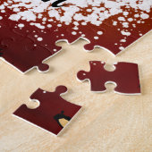 Football Mam Leopard Print Legpuzzel (Zijkant)