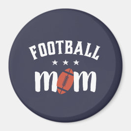 Football Mam Proud Moeder Sportspeler Magneet