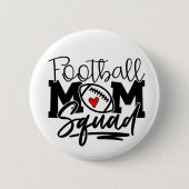 Football Mam Squad Ronde Button 5,7 Cm (Voorkant)