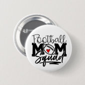 Football Mam Squad Ronde Button 5,7 Cm (Voorkant /achterkant)