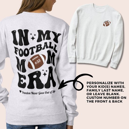 Football mam sweatshirt in mijn Football mam era