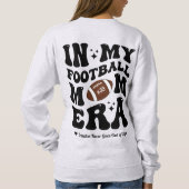 Football mam sweatshirt in mijn Football mam era (Achterkant)