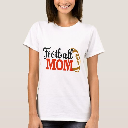 Football Mam T-Shirt (Voorkant)