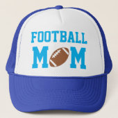 Football Mam Vrouwen Trucker Pet (Voorkant)