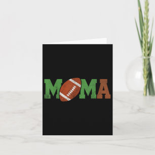 Football Mama 1e jaar Down Verjaardagscadeaus voor Kaart