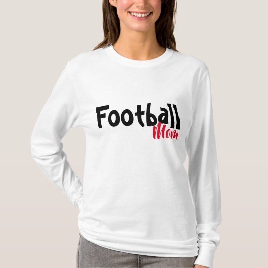 Football mama | Football kindercadeau T-shirt (Voorkant)