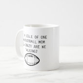 Football mama | Funny Mug Koffiemok (Voorkant links)
