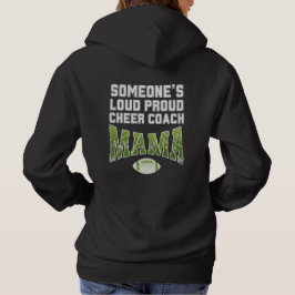 FOOTBALL MAMA IEMANDS TROTSE CHEER COACH MAMA HOODIE
