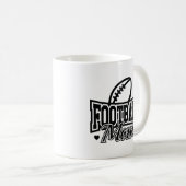 Football mama koffiemok (Voorkant rechts)
