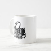 Football mama koffiemok (Voorkant links)