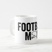 Football mama koffiemok (Voorkant links)