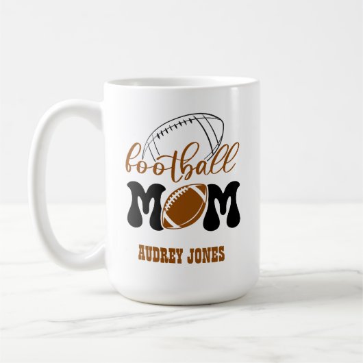 Football mama koffiemok (Links)