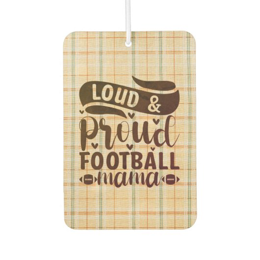“Football Mama” luchtverfrisser (Voorkant)
