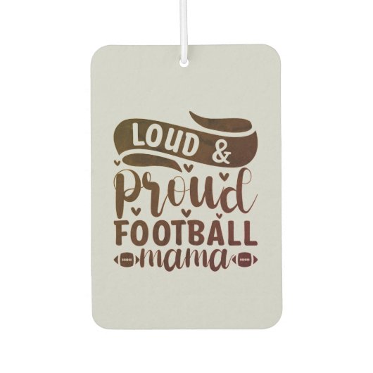 “Football Mama” luchtverfrisser (Voorkant)