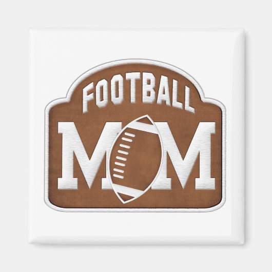 Football mama magneet (Voorkant)