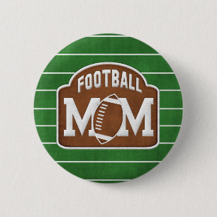 Football mama ronde button 5,7 cm