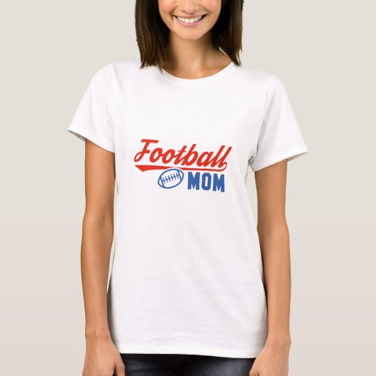 Football mama t-shirt (Voorkant)