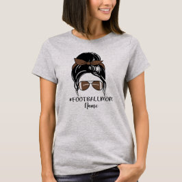 Football mama t-shirt