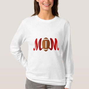 Football mama t-shirt