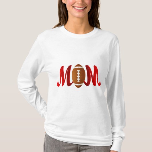 Football mama t-shirt (Voorkant)