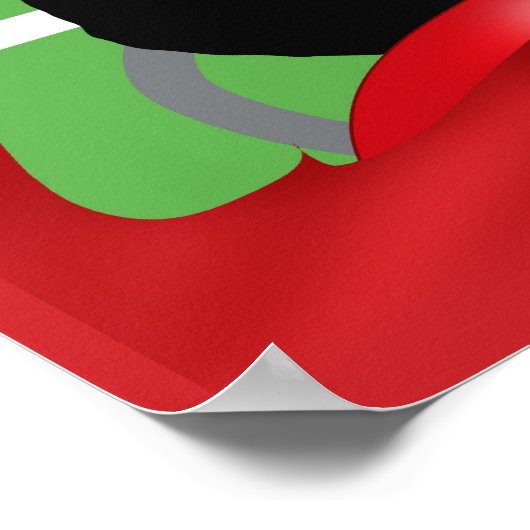 FOOTBALL MAN POSTER (Hoek)