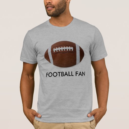 Football Mannen shirt (Voorkant)