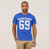 Football mannen TShirt (Voorkant volledig)