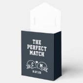 Football Match Wedding Bedankdoosjes (Geopend)