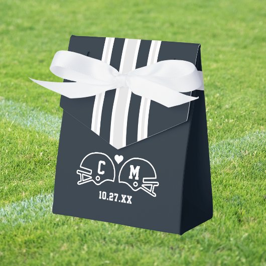 Football Match Wedding Bedankdoosjes