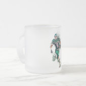 Football Matglas Koffiemok (Voorkant links)