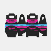 Football Meisje Speler, Football Verjaardag Meisje Bedankdoosjes (Uitgevouwen)