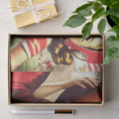  Football Meisje Tissuepapier (Geschenk)