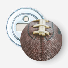 Football met Aangepaste Tekstknop Flesopener Button Flesopener
