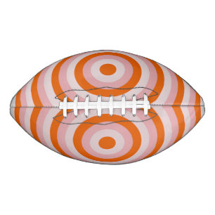Football met concentrische cirkels