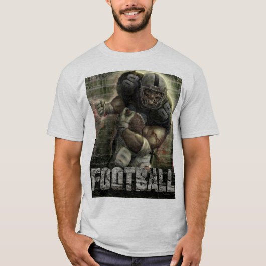 Football met smaakmond t-shirt (Voorkant)