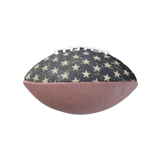 Football met VS-vlag (Gedraaid 90)