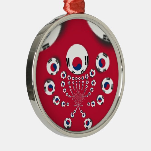 Football. Metalen Ornament (Rechts)