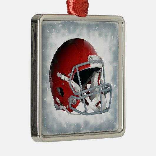 Football Metalen Ornament (Rechts)