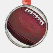 Football Metalen Ornament (Voorkant)