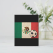 Football Mexico Briefkaart (Staand voorkant)