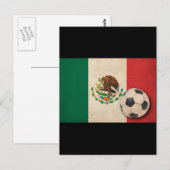 Football Mexico Briefkaart (Voorkant / Achterkant)