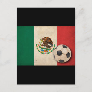 Football Mexico Briefkaart