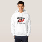 Football Mijn broedliefde Hoodie (Voorkant volledig)
