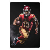 Football miniklipboard mini klembord (Achterkant)