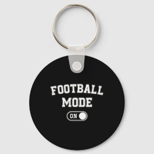 Football Mode op Funny Quarterback Gift Coach Spel Sleutelhanger