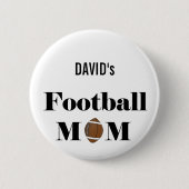 football moeder ronde button 5,7 cm (Voorkant)